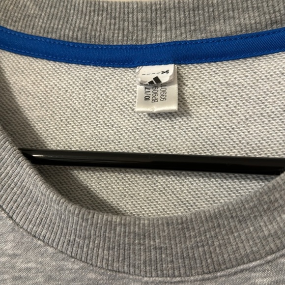 Adidas Women's Athletics Layer Sweatshirt Medium Grey Heather medium - Picture 3 of 7